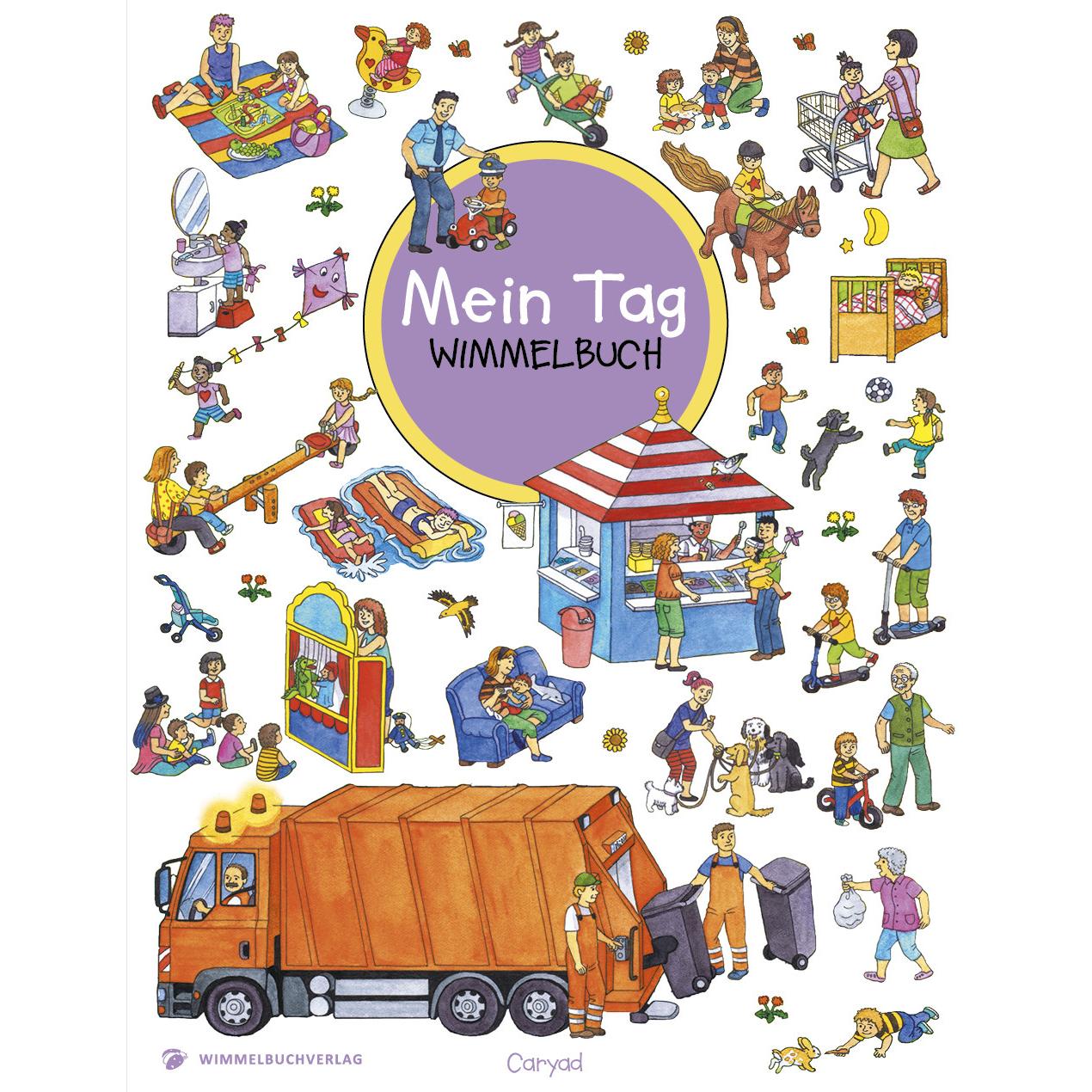 Wimmelbuch, Babybücher, Mein Tag (Deutsch)