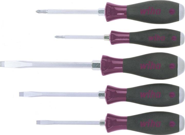 Actual product image Wiha Workshop screwdriver set (Slotted screws, Phillipps cross recess (PH))