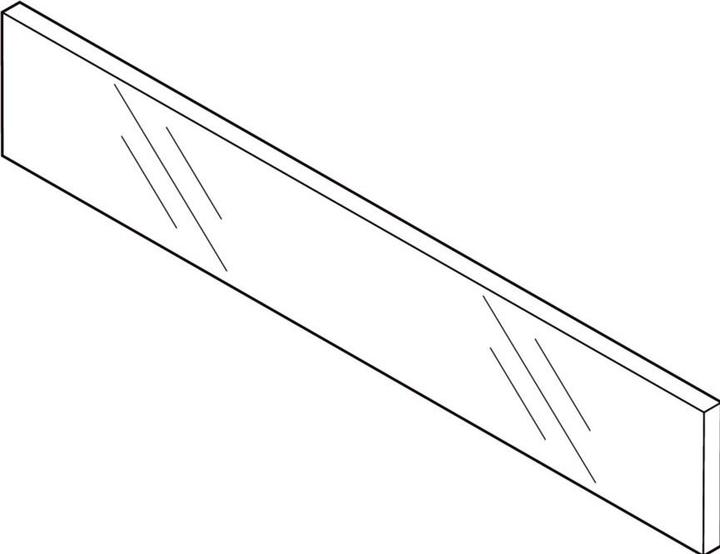 Productafbeelding Blum Frontinzetstuk LEGRABOX zuiver/vrij C, helder glas