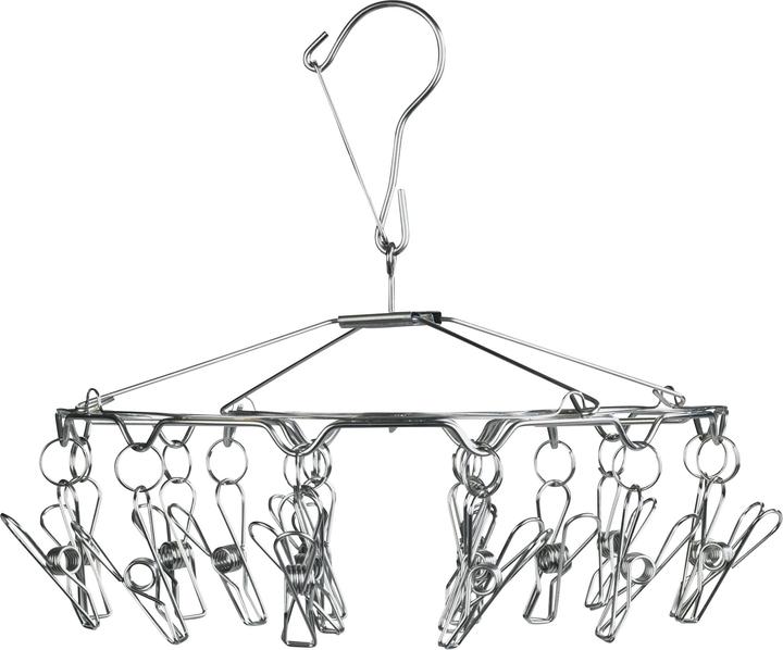 Wenko Wäsche-Rondell Edelstahl Wäschetrockner