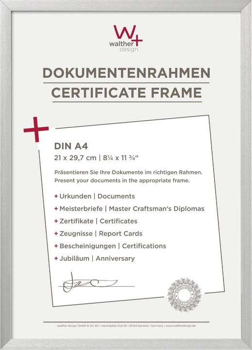 Actual product image Walther Design Chair (21 x 29.7 cm)