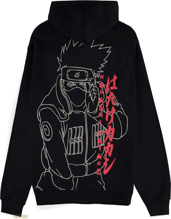Immagine prodotto Difuzed NARUTO Shippuden - Kakashi Line Art - Felpa con cappuccio (XS) (XS)
