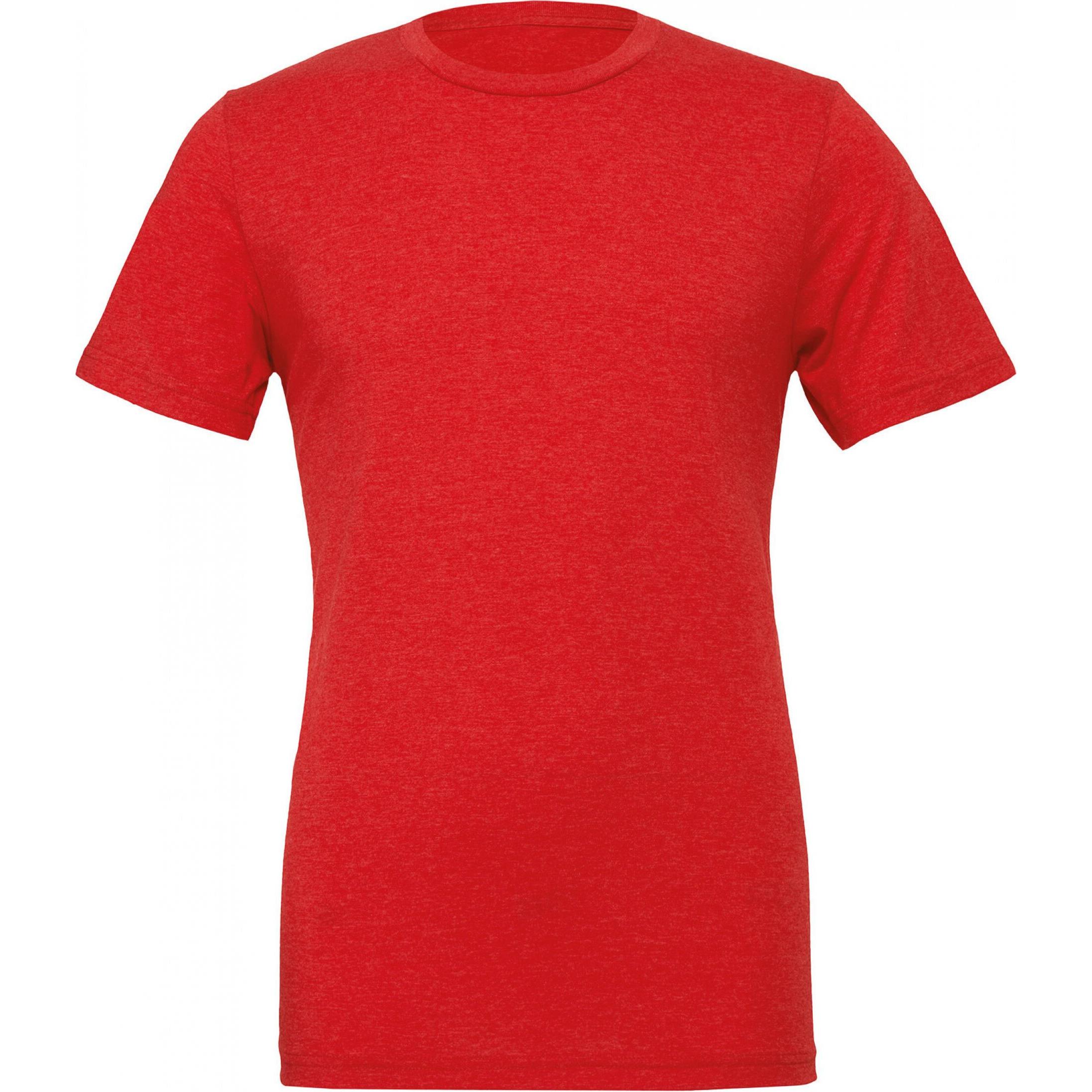 Bella Canvas, Herren, Shirt, Triblend Tee, Rot, (S)