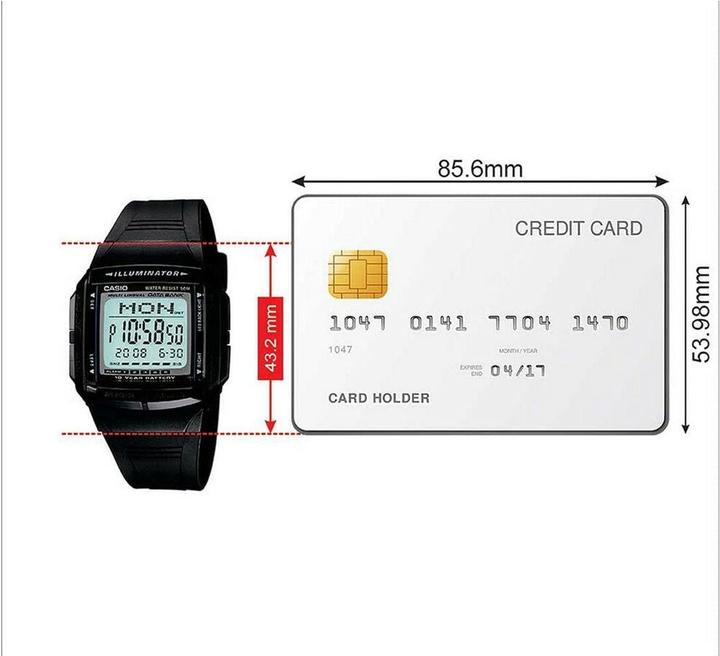Image du produit Casio Base de données - DB-36-1A (Montre numérique, 37 mm)
