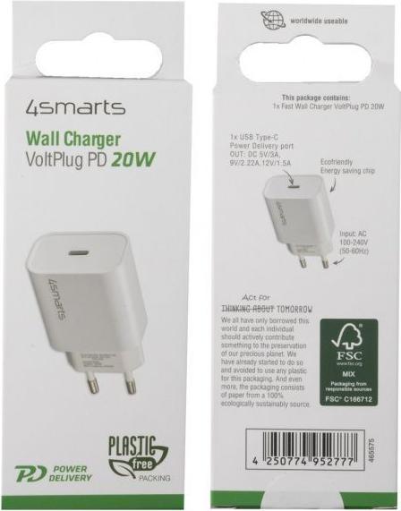 Actual product image 4smarts VoltPlug (20 W, 1 portion)