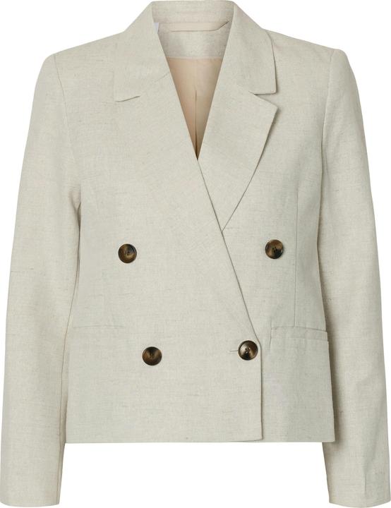 Produktbild Selected Femme Cropped Blazer aus Leinengemisch (40)