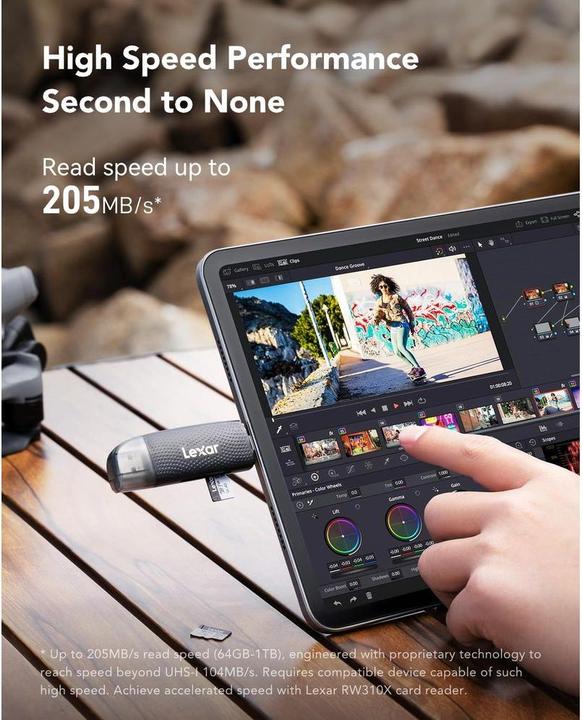 Immagine prodotto Lexar Professional Silver Plus confezione da 2 (64 GB, microSDXC, U3, UHS-I)