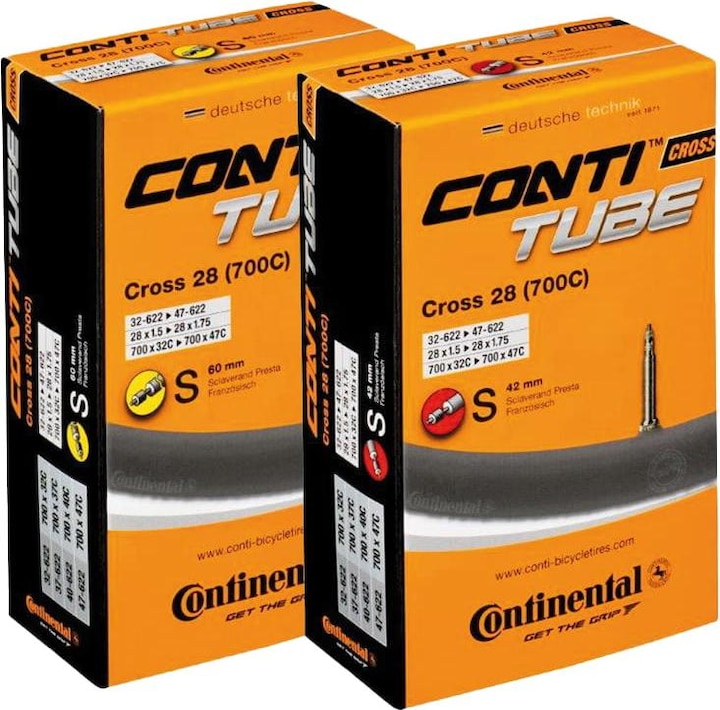 Produktbild Continental Cross 28 (Presta (SV), 28", 60 mm)