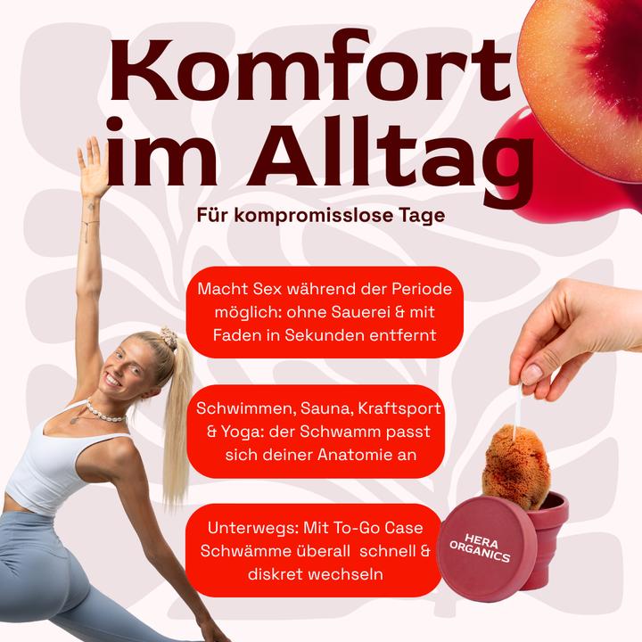 Image du produit Hera Organics Menstruationsschwämme (Mini)