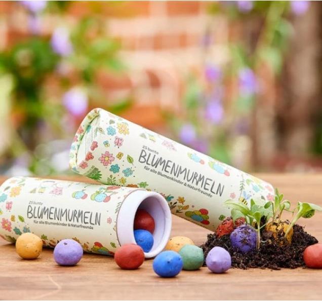 Die Stadtgärtner Flower marbles - Colourful seedbombs in a tin (Flower seeds)