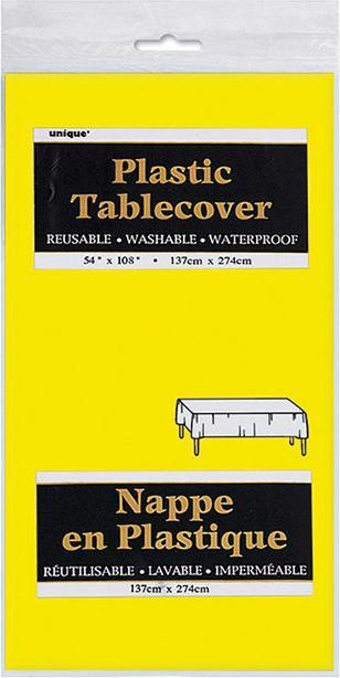 Produktbild Unique Tischdecke gelb (137 x 274 cm)