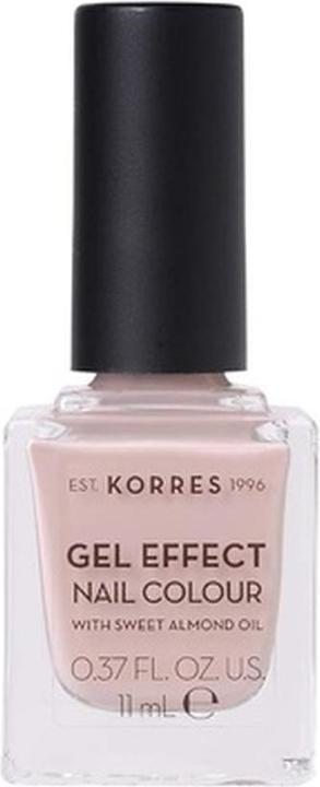 Actual product image Korres Nails Gel Effect Nail Colour No. 32 Cocos Sand / 16 ml (32 Coconut sand, Gel-Effect Nail Polish)