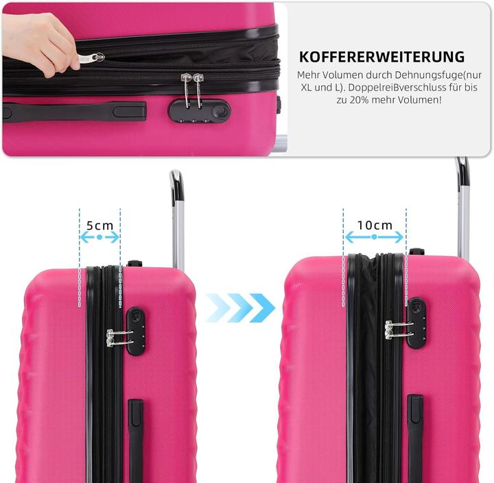 Image du produit Beibye Reisekofferset (45 l)