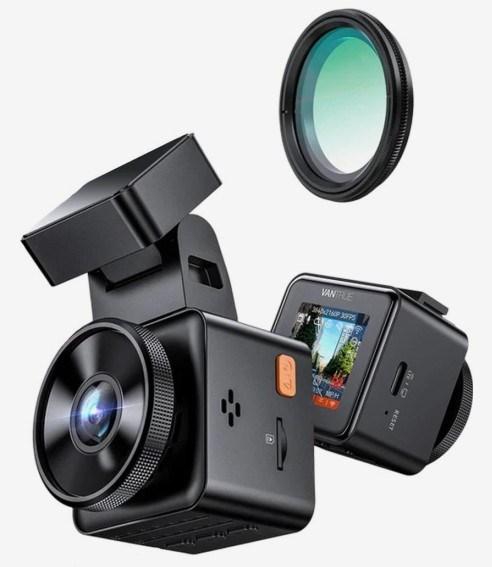 Immagine prodotto Vantrue E1 PRO 4k HDR Starvis 2 Videorekorder (Ricevitore GPS, Microfono incorporato, WiFi, 4K)