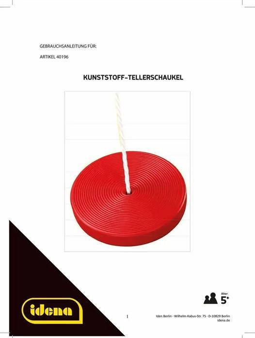 Immagine prodotto Idena Piatto Swing 28cm TÜV e GS