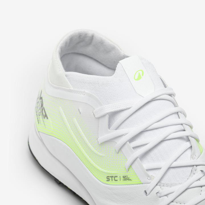 Immagine prodotto Kipsta Damen/Herren Fussball Multinockenschuhe Premium Leder Turf - Viralto IV weiss (45)