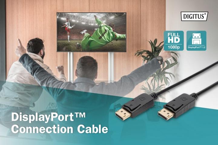 Produktbild Digitus DisplayPort — DisplayPort (10 m, DisplayPort, 1.1)