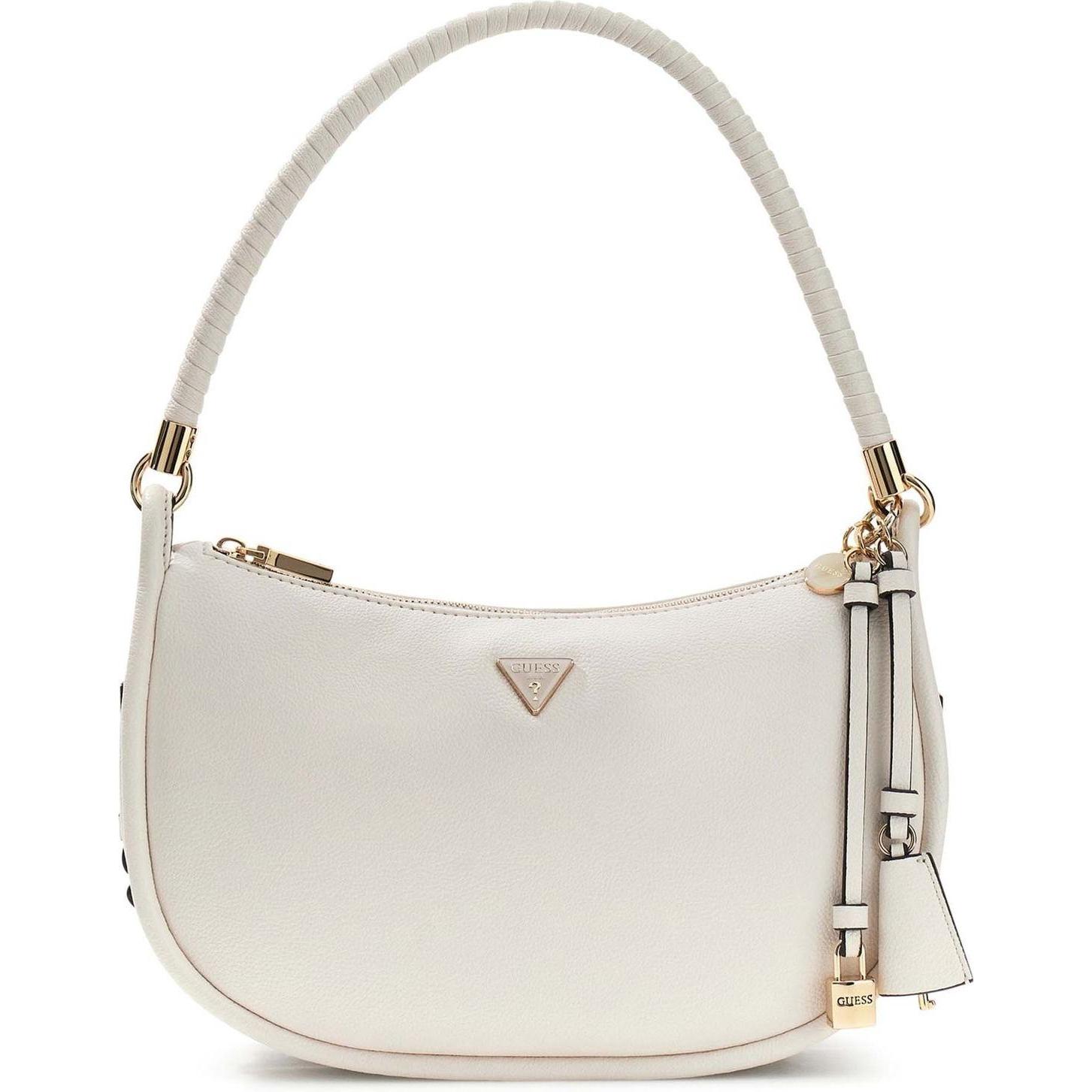 Guess Donna Bianco Donne, Borsetta, Danya Hobo Shoulder Bag,