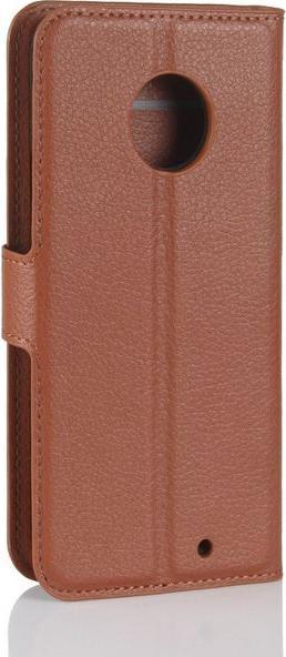 Produktbild MU Classic Klassische Leder Hülle mit Litchitextur (Motorola Moto X4)
