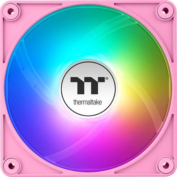 Image du produit Thermaltake TT CT140 EX ARGB Sync PC Cooling Fan 3 Pack Pink (140 mm, 3 x)