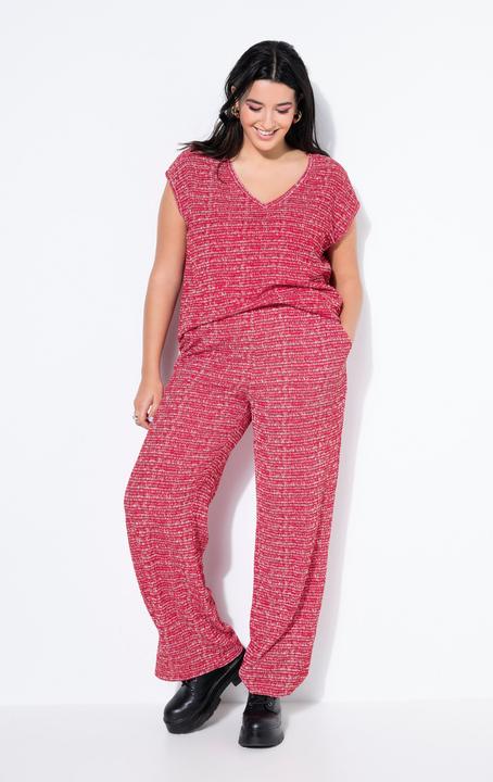 Produktbild Studio Untold Hose, Wide Legs, Struktur, Elastikbund (46)