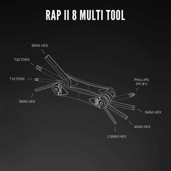 Produktbild Lezyne Rap II 8