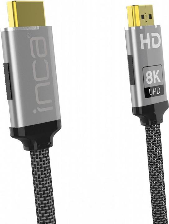 Actual product image Inca HDMI cable IHM-15T 2.1 High-Speed connection cable (1.50 m)