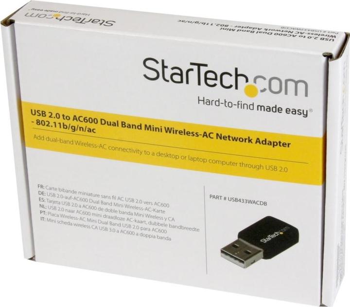 Image du produit StarTech Adaptateur USB Mini Wireless-Ac (USB, USB 2.0)