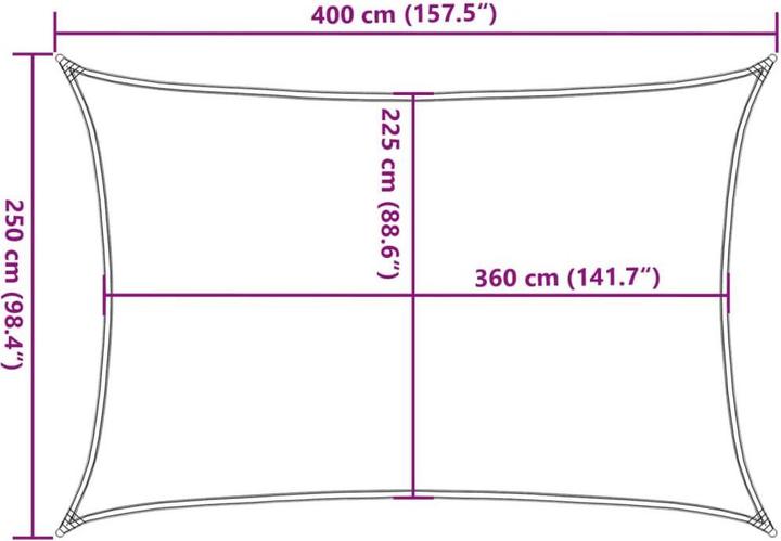 Produktbild vidaXL Alethea (250 x 400 cm)