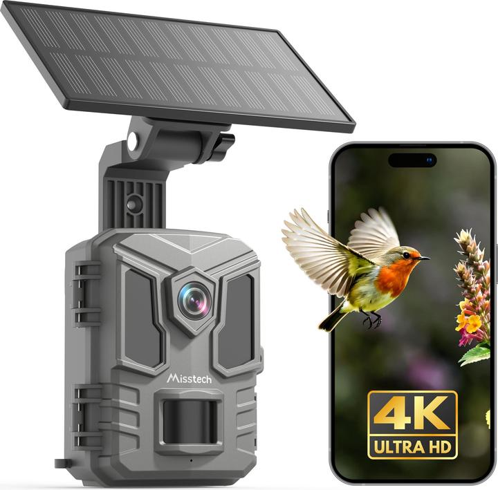 Produktbild Misstech 4K UHD Solar-Wildkamera