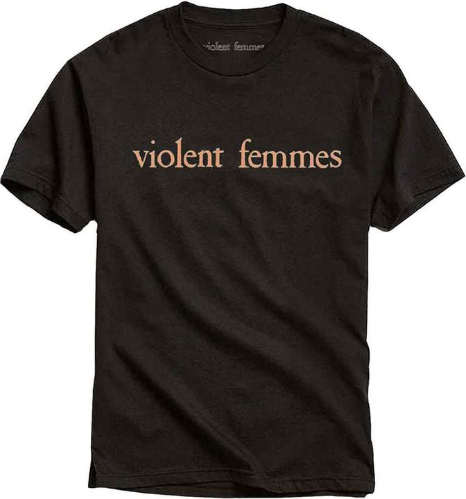 Actual product image Violent Femmes Salmon Pink Vintage Logo (XL)