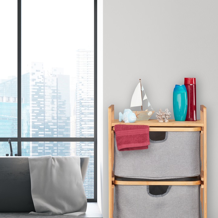 Image du produit Relaxdays Panier à linge à 3 corbeilles (74 l)