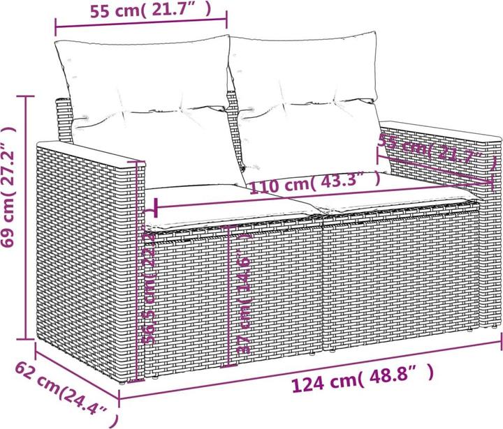Produktbild vidaXL Benedict