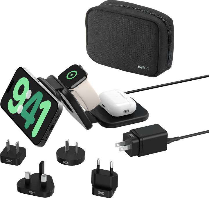 Belkin Stazione di ricarica Qi2 3-in-1 BoostCharge Pro (15 W)