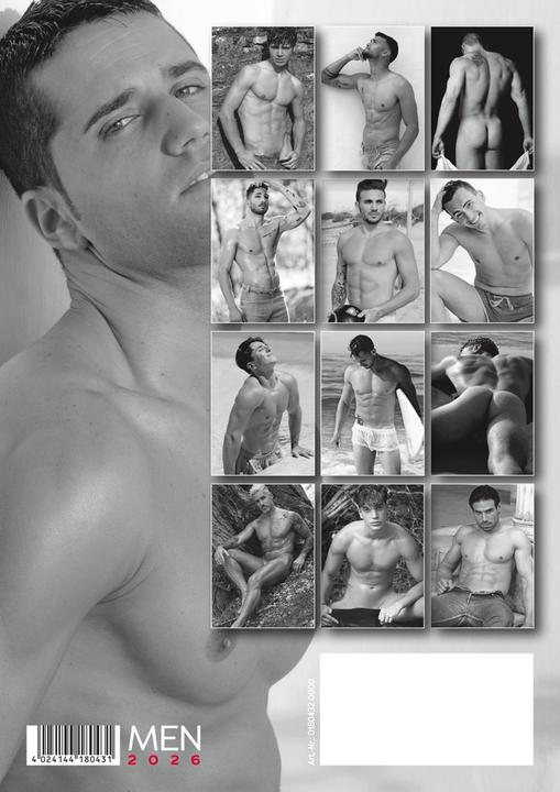 Actual product image Orion Calendar Men Soft 2022 (297 x 420 mm, No binding, English)