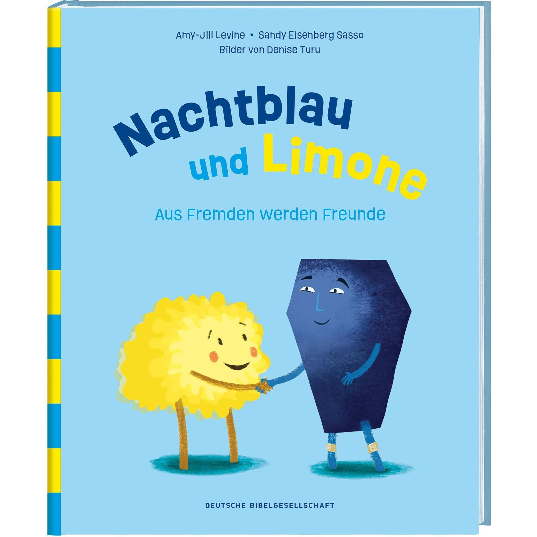 Nachtblau und Limone. Aus Fremden werden Freunde. Mit Nächstenliebe Vorurteile überwinden., Kinderbücher von Sandy E. Sa...