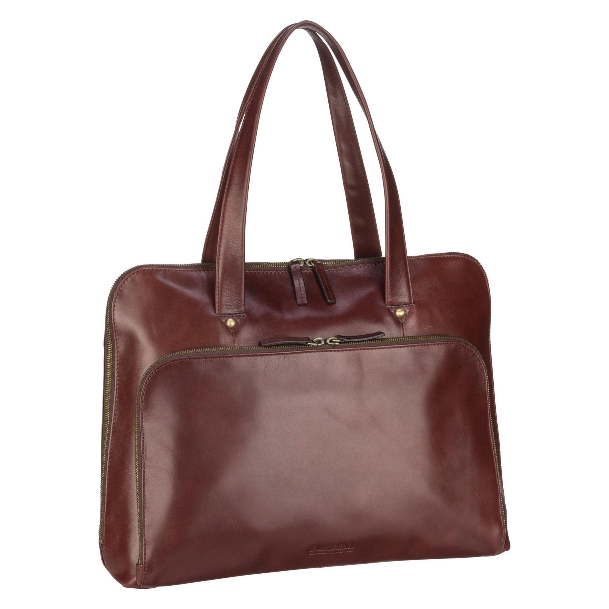 Leonhard Heyden Aktentasche Cambridge 5257 (15"), Notebooktasche, Braun