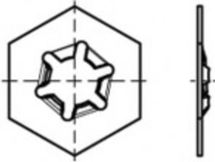 Produktbild Toolcraft Unterlegscheiben