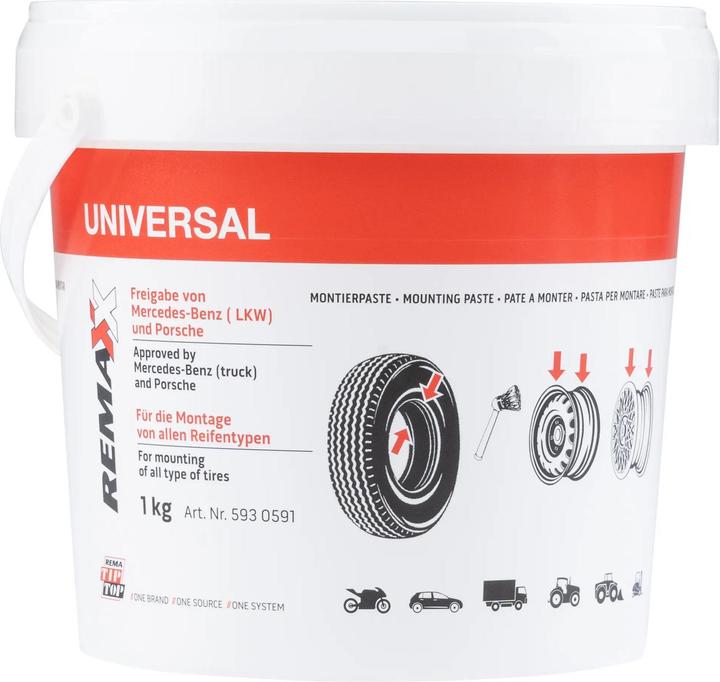 Actual product image Rema Tip Top Universal Tyre Fitting Paste (1000 ml, Assembly paste)
