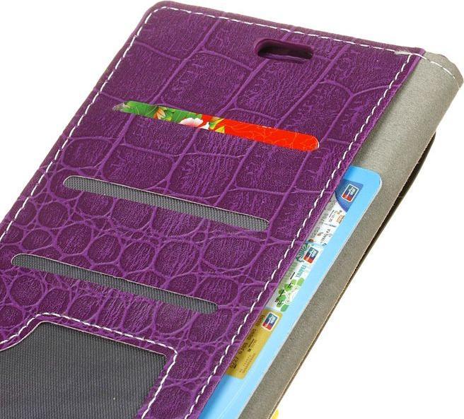 Image du produit MU Classic Housse en cuir avec texture crocodile (3x)