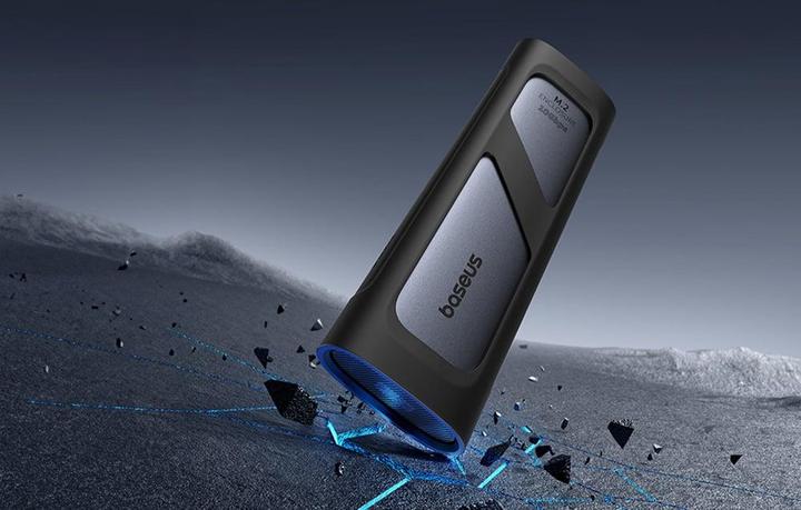 Actual product image Baseus FlyJoy Series SSD Enclosure (M.2 NVMe) Space Grey (M.2)