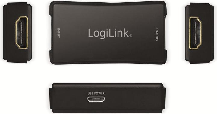 Actual product image LogiLink 4K HDMI Repeater, 25 m