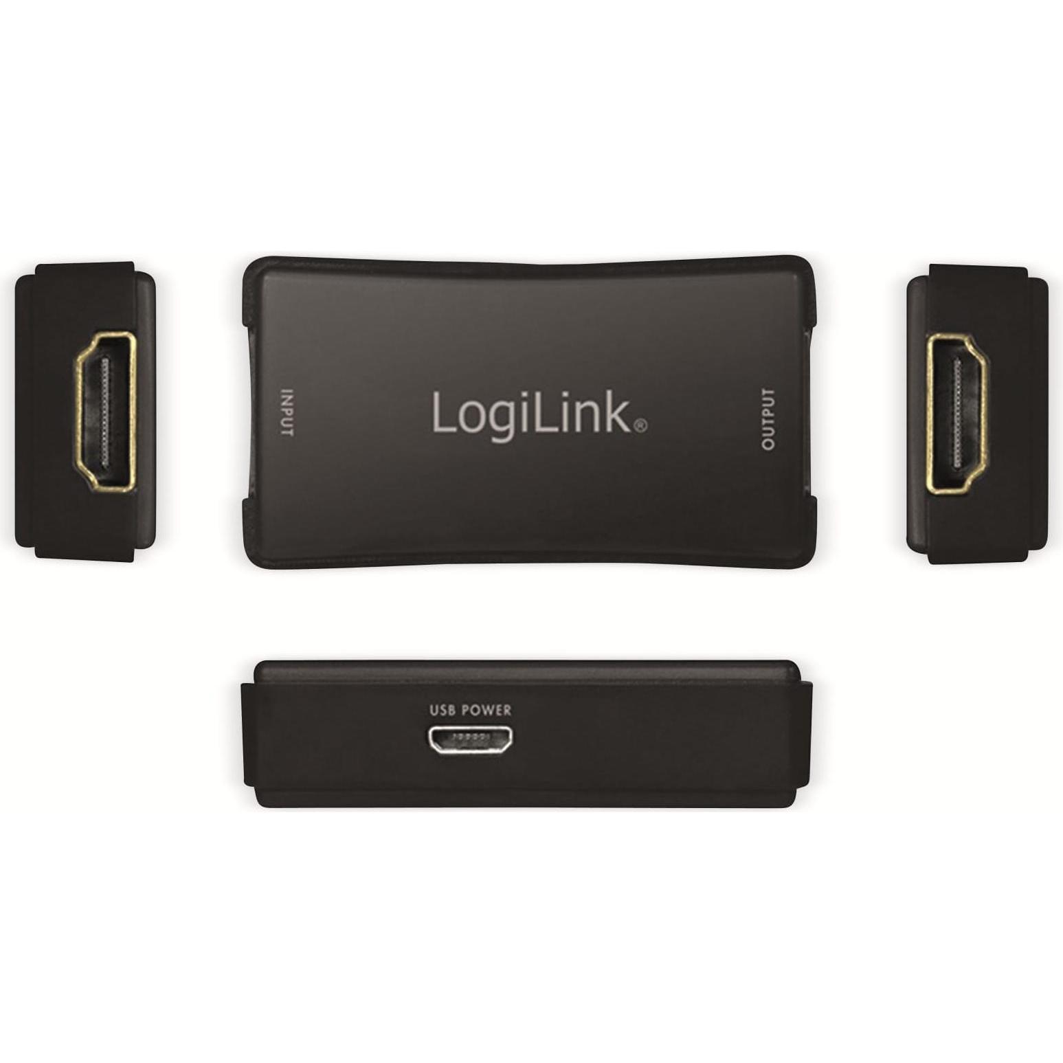 Thumbnail - LogiLink 4K HDMI Repeater, 25 m, Video Converter