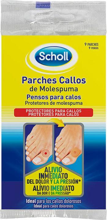 Scholl parches callos molespuma 9uni