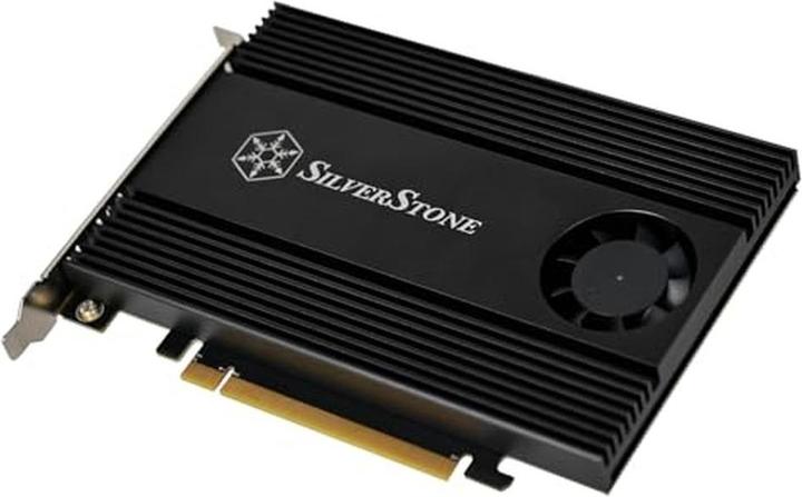 Produktbild Silverstone SST-ECM40, Adapterkarte PCIe 4.0 x16 zu 4 x M.2 NVMe SSD, M.2 (NGFF) M Key