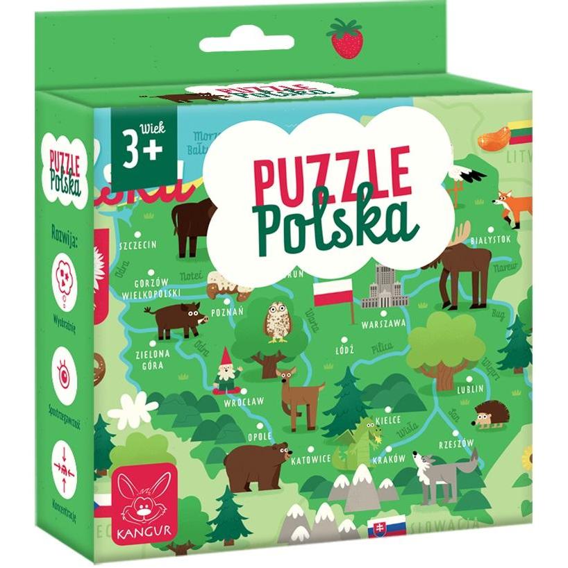 Kanguru Puzzles Polen 3+