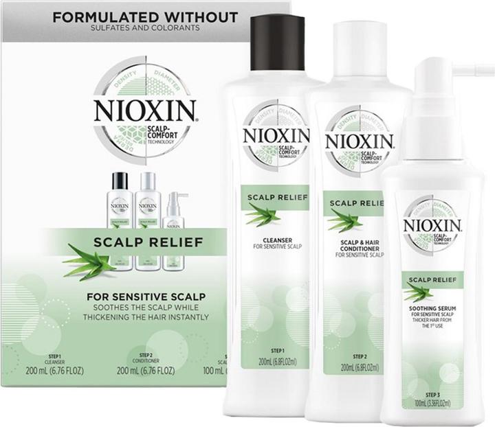 Produktbild Nioxin Scalp Relief 3-Stufen-System Hair Kit (500 ml)