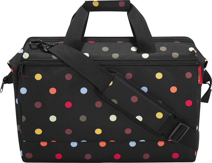 Actual product image reisenthel Allrounder L Pocket Travel Bag, 48 cm, 32 L, Pocket Dots (32 l)