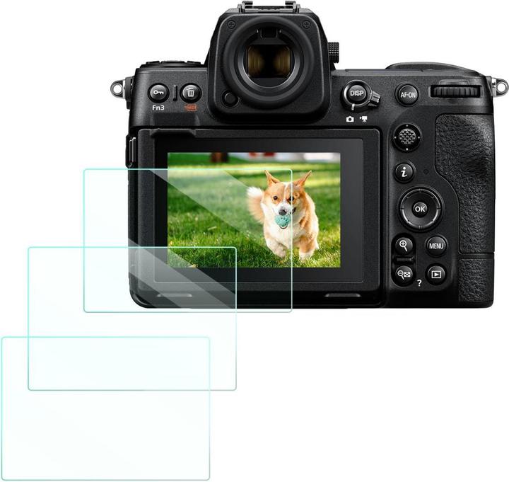 Produktbild K&F Concept Camera Screen Protector*3, with Hot Shoe Level*3, for Nikon Z9 Z8