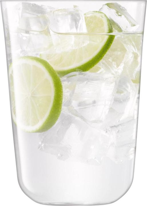 Actual product image LSA Set of 4 Arc Mugs 550ml Clear (0.55 l, 4 x)